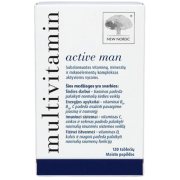 Vyrams NEW NORDIC MULTIVITAMIN ACTIVE MAN, 120 tab.