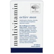 Vyrams NEW NORDIC MULTIVITAMIN ACTIVE MAN, 60 tab.