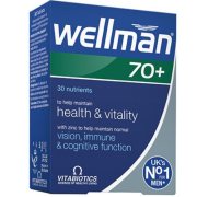 Vyrams nuo 70 metų WELLMAN 70+, 30 tab.