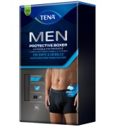 Vyriškos apsauginės kelnaitės TENA MEN PROTECTIVE BOXER BLACK, XL dydis, 1 vnt