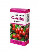 Vyšnių skonio kramtomosios vitamino C tabletės 60 mg, 30 vnt