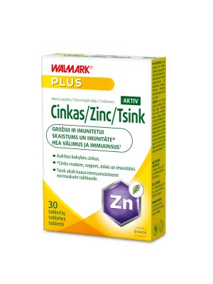 WALMARK Cinkas Aktiv tabletės N30
