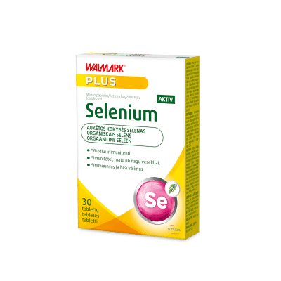 WALMARK Selenas 100 mcg tabletės N30