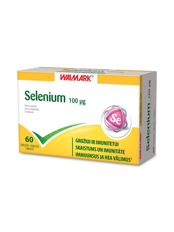 WALMARK SELENAS 100MCG, 60 tablečių