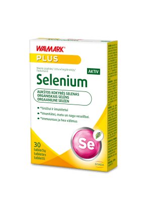 WALMARK Selenium Aktiv 10 mg tabletės N30