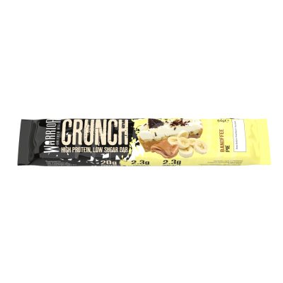WARRIOR CRUNCH baltyminis batonėlis BANOFFEE PIE, 64 g