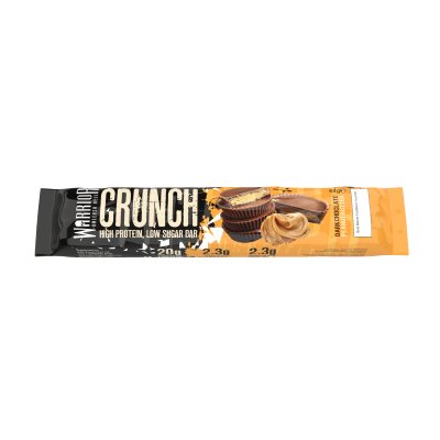 WARRIOR CRUNCH baltyminis batonėlis DARK CHOCOLATE PEANUT BUTTER, 64 g