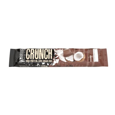 WARRIOR CRUNCH baltyminis batonėlis MILK CHOCOLATE COCONUT, 64 g
