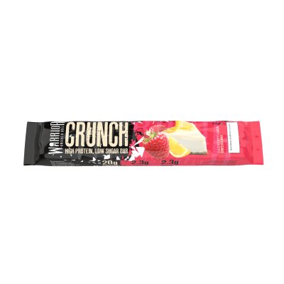 WARRIOR CRUNCH baltyminis batonėlis RASPBERRY LEMON CHEESECAKE, 64 g