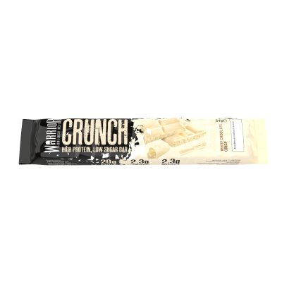 WARRIOR CRUNCH baltyminis batonėlis WHITE CHOCOLATE CRISP, 64 g
