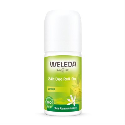 WELEDA CITRUS 24 val. rutulinis dezodorantas, 50 ml