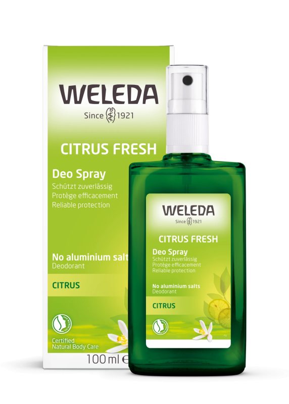 WELEDA dezodorantas purškiamas Citrus, 100 ml