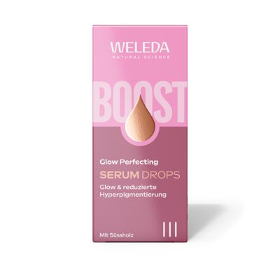 WELEDA, Glow Serum Drops, serumas, 30 ml