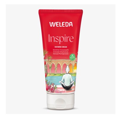 WELEDA INSPIRE, prausiklis su granatais, 200 ml