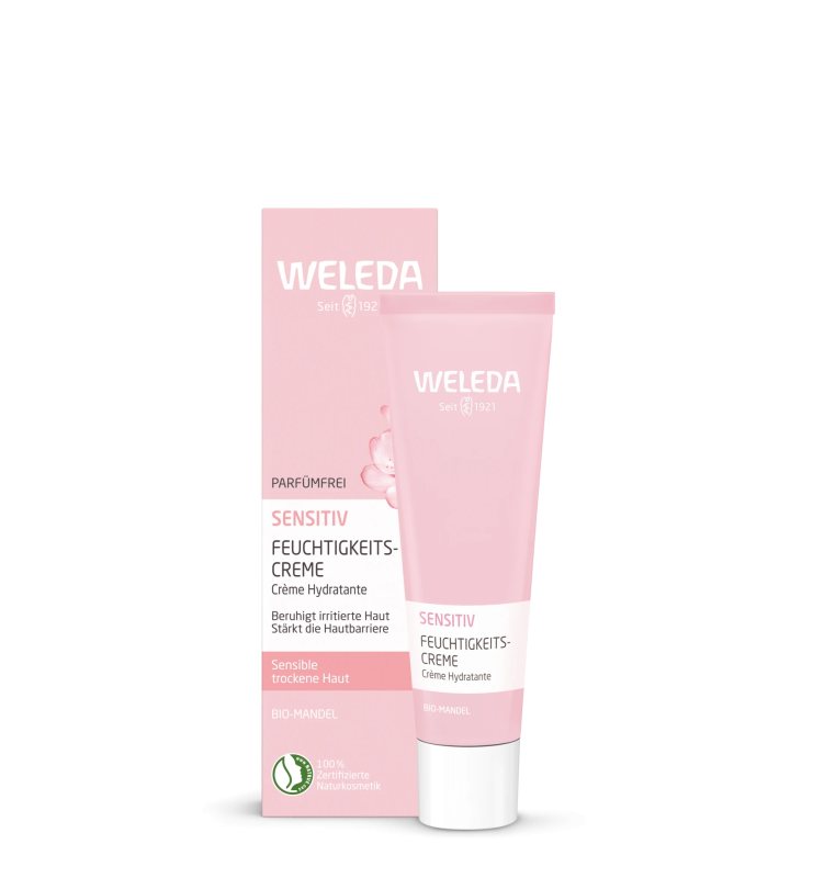 WELEDA kremas veidui raminamasis Almond su migdolais, 30 ml