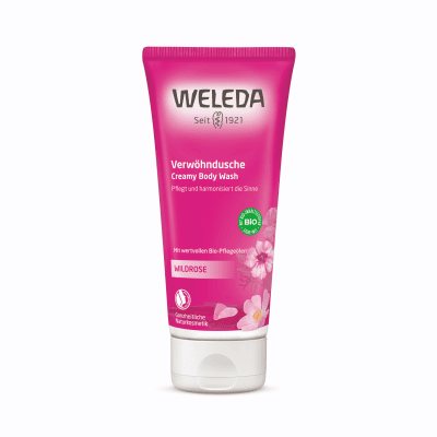 WELEDA kūno prausiklis WILD ROSE, 200 ml