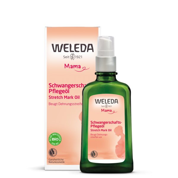 WELEDA MAMA strijų aliejus, 100 ml