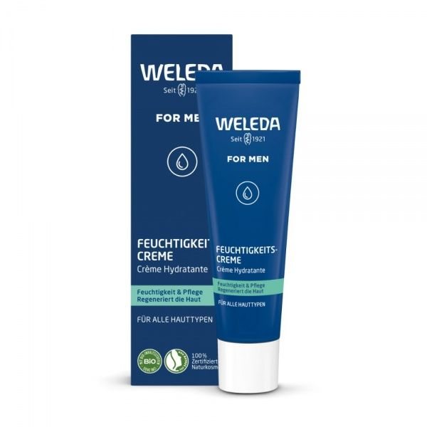 WELEDA MEN drėkinamasis kremas veidui, 30 ml
