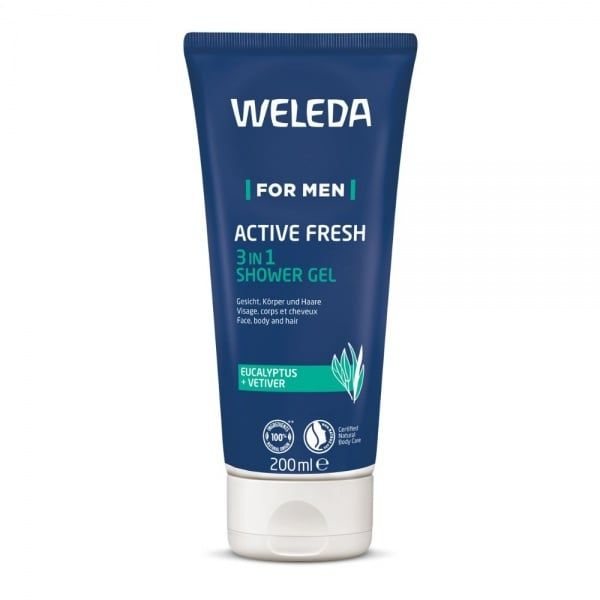 WELEDA MEN dušo želė, 200 ml