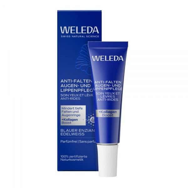 WELEDA paakių ir lūpų kremas BLUE GENTIAN EDELWEISS, 10 ml