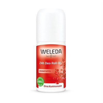 WELEDA POMEGRANATE 24 val. rutulinis dezodorantas, 50 ml