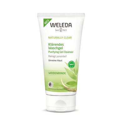 WELEDA prausiklis nuo spuogų NATURALLY CLEAR, 100 ml