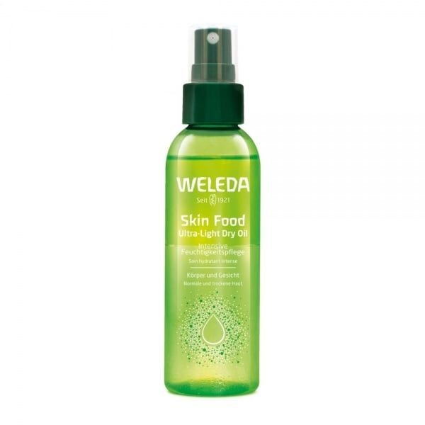 WELEDA purškiamas kūno aliejus SKIN FOOD ULTRA-LIGHT DRY OIL, 100 ml