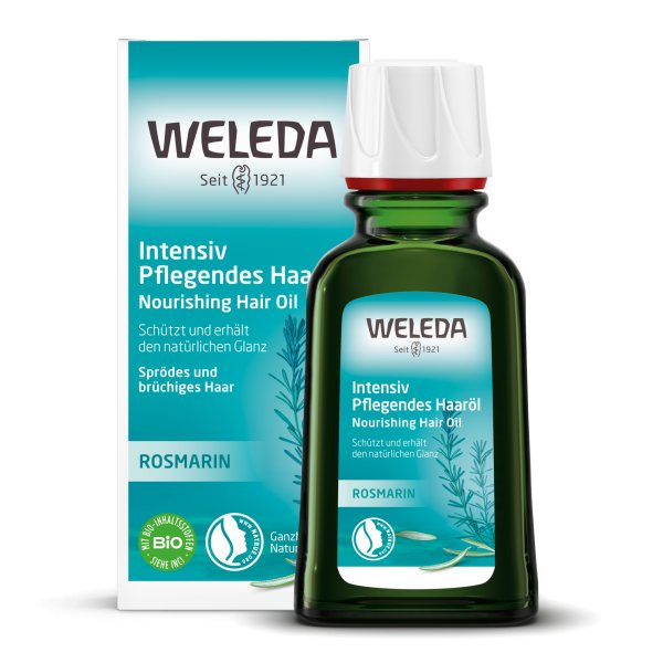 WELEDA Rosmarin aliejus plaukams, 50 ml
