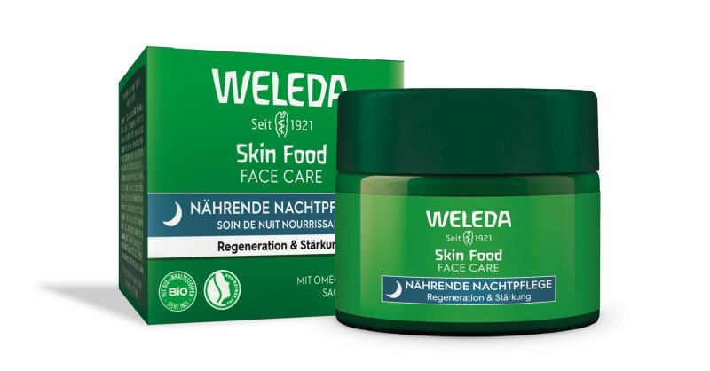 WELEDA Skin Food naktinis veido kremas, 40 ml