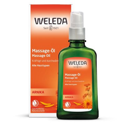 WELEDA SPORT arnikų aliejus masažui, 100 ml