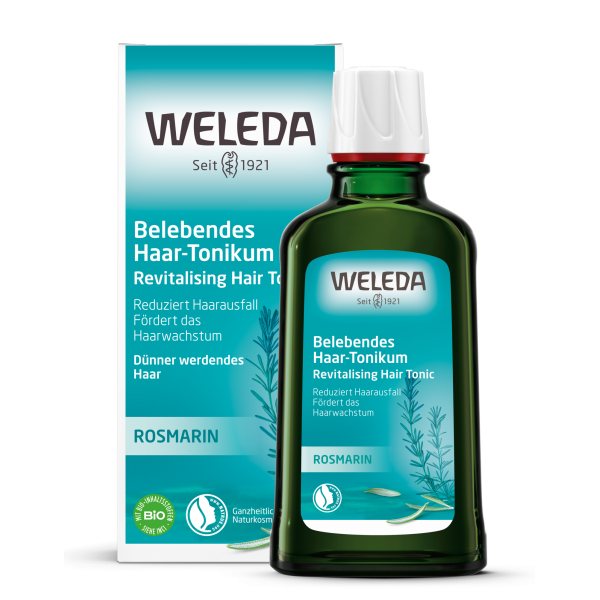 WELEDA stiprinamasis plaukų tonikas su rozmarinais, 100 ml