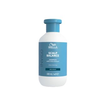 WELLA PROFESSIONALS giliai valantis šampūnas riebiai galvos odai SCALP BALANCE DEEP CLEANSING SHAMPOO, 300 ml