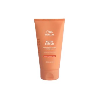 WELLA PROFESSIONALS nenuplaunamas tiesinantis plaukus maitinamasis kremas NUTRI ENRICH FRIZZ CONTROL CREAM, 150 ml