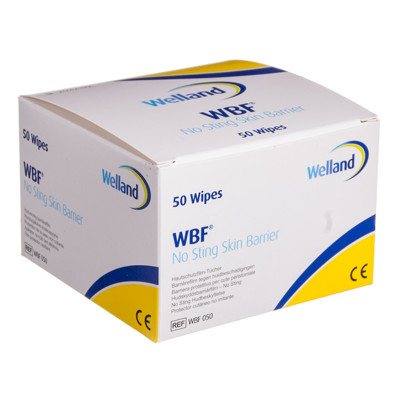 WELLAND WBF050, servetėlės sudarančios apsauginę plėvelę, 50 vnt