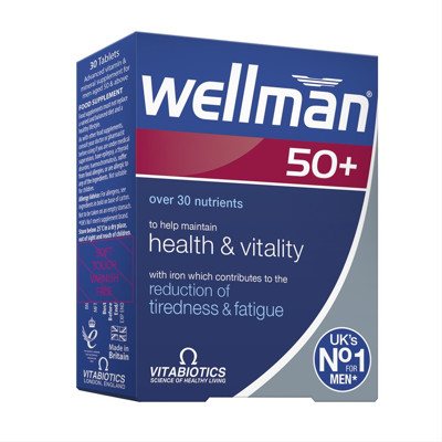 WELLMAN 50+, 30 tablečių