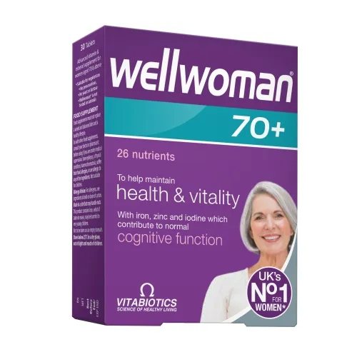 WELLWOMAN 70+, 30 tablečių