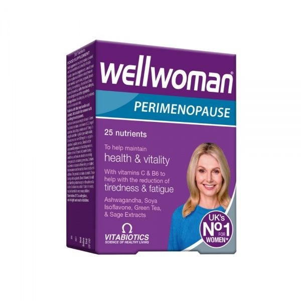 WELLWOMAN maisto papildas PERIMENOPAUSE, 30 tab.