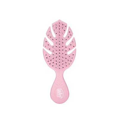 WETBRUSH Go Green Mini Detangler Pink plaukų šepetys
