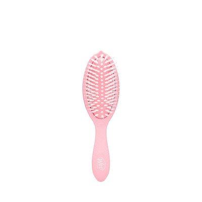WETBRUSH GO GREEN TREATMENT AND SHINE plaukų šepetys su sintetiniais šereliais, rožinis