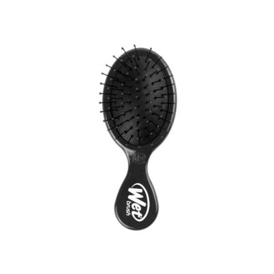 WETBRUSH Mini Detangler mažas plaukų šepetys, juodas
