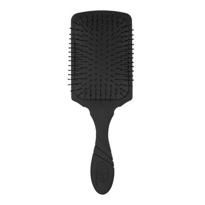 WETBRUSH PRO PADDLE DETANGLER stačiakampis plaukų šepetys, juodas
