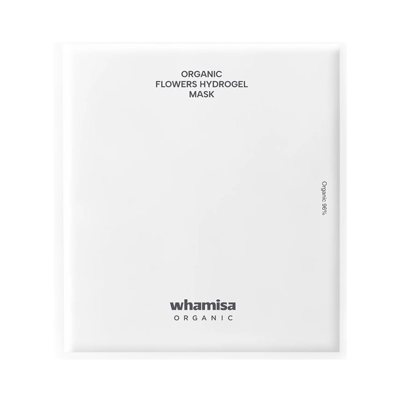 WHAMISA Organic Flowers hidrogelinė veido kaukė, 1 vnt