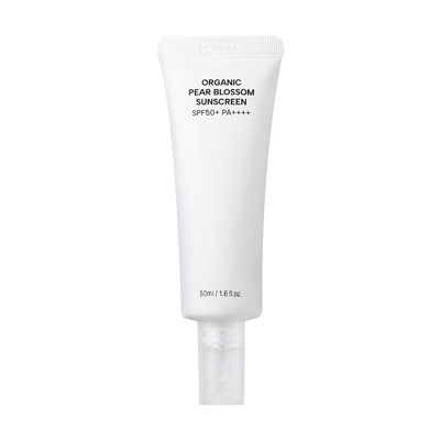 WHAMISA Organic Pear Blossom apsauginis SPF 50+ kremas, 50 ml