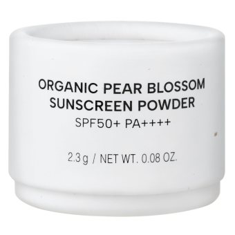 Whamisa Organic Pear Blossom SPF 50+ pudra, 7.8 g