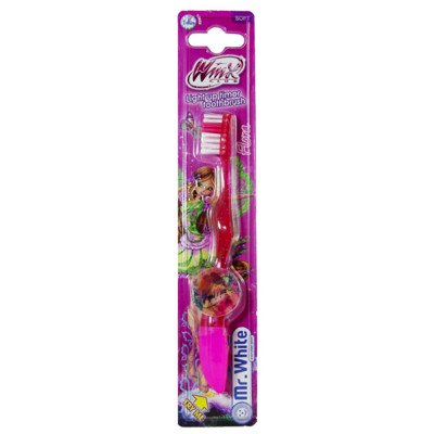 WINX žybsintis dantų šepetėlis vaikams, nuo ., 1 vnt., 3 m
