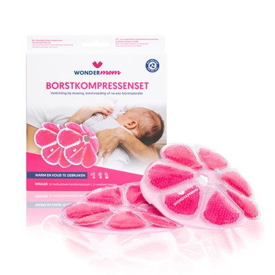 WONDERmom Kompresai KRŪTINEI, 2 vnt