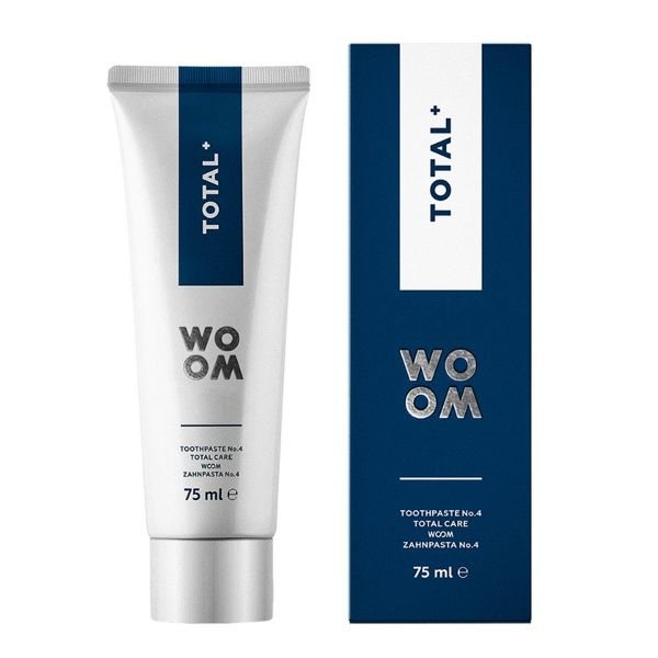 WOOM balinanti dantų pasta TOTAL+, 75 ml