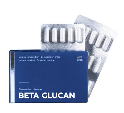 WOOM maisto papildas stiprinantis imuninę sistemą BETA GLUCAN, 30 kapsulių