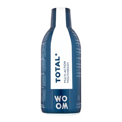 WOOM TOTAL+, daugiafunkcis burnos skalavimo skystis, 500 ml