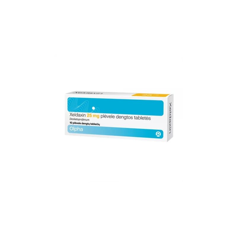XELDAXIN 25mg plėv.dengt. tab. N10